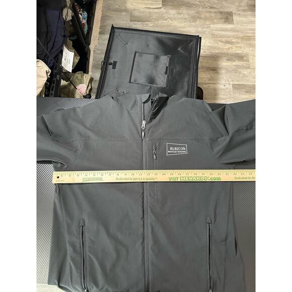 Marmot Mens Tempo Softshell Jacket M3 Black Size Large Embroidered - Picture 4 of 12